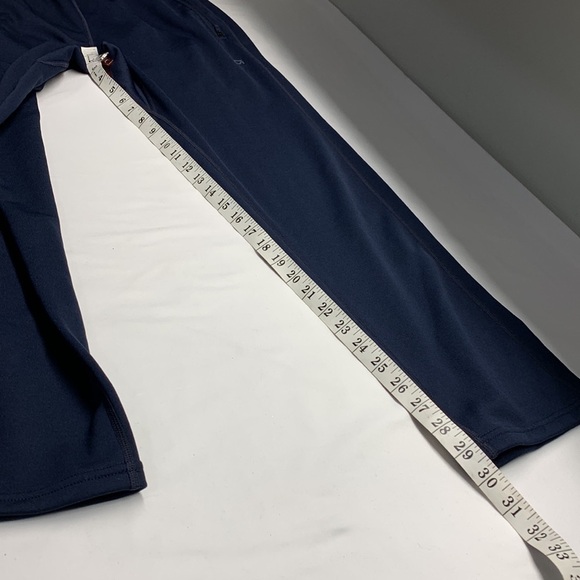 Gap Fit Core Trainer Dry Wicking Activewear Pants Small Navy Blue - Picture 10 of 11